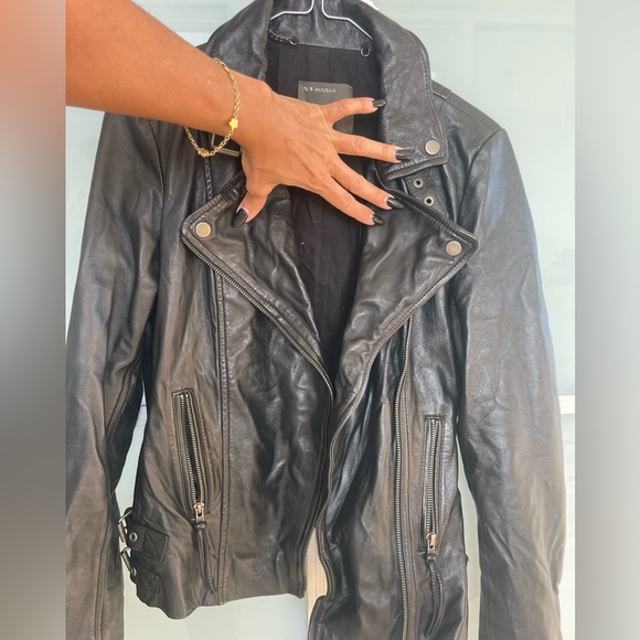 Stylish and Beautiful Muubaa Leather Jacket - Picture 7 of 13